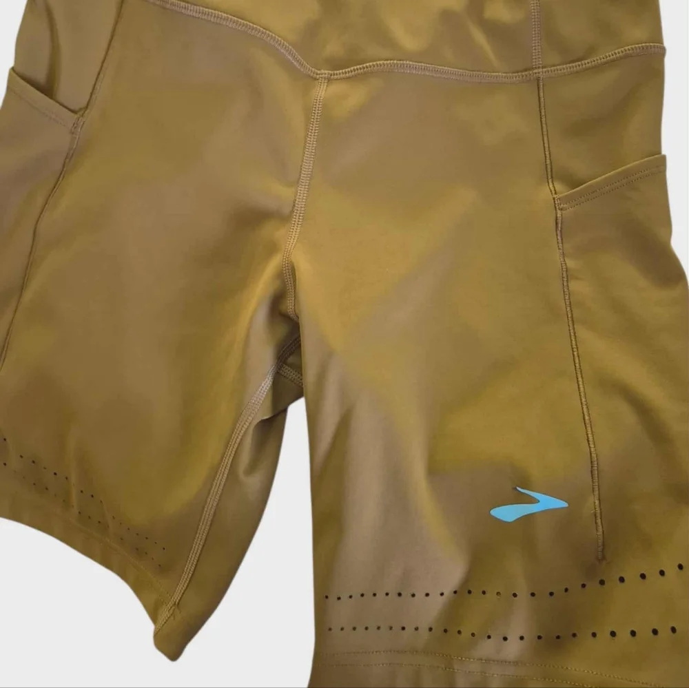 Brooks Women's Tan Running‎ Shorts